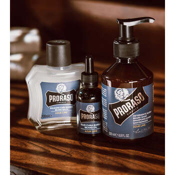 Azur Lime Beard Wash - Šampon na vousy s vůní citrusů a jalovce